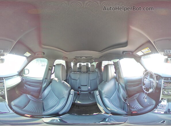 SALRHBBKXHA044175 2017 LAND ROVER DISCOVERY Black Widok wnętrza 360 stopni