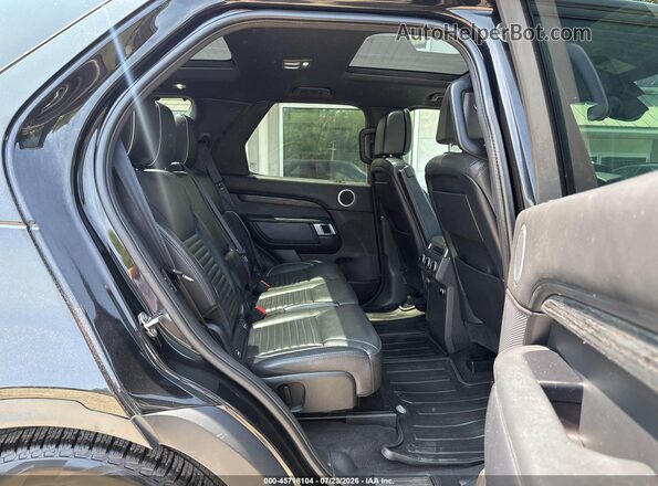 SALRHBBV2HA044665 2017 LAND ROVER DISCOVERY Black VIN კოდის სტიკერის ხედი