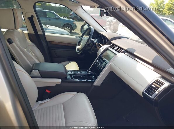 SALRHBBV3HA041502 2017 LAND ROVER DISCOVERY Silver წინა სალონის ხედი
