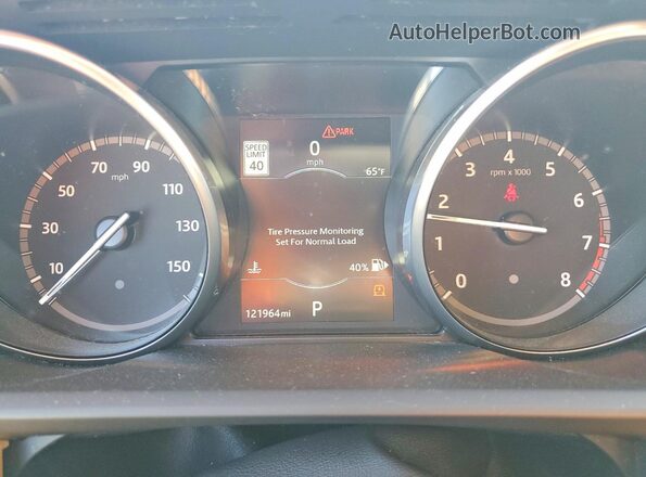 SALRHBBV5HA046894 2017 LAND ROVER DISCOVERY White Instrument cluster view