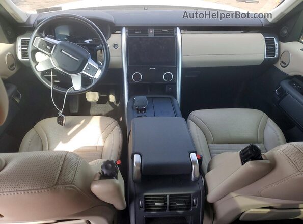 SALRJ2EX8N2460968 2022 LAND ROVER DISCOVERY White Dashboard view
