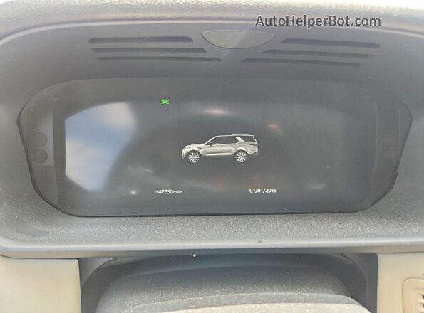 SALRJ2EX8N2460968 2022 LAND ROVER DISCOVERY White Instrument cluster view