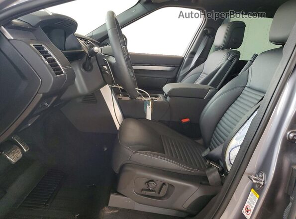 SALRL2FX4S2513153 2025 LAND ROVER DISCOVERY Gray Widok wnętrza z przodu