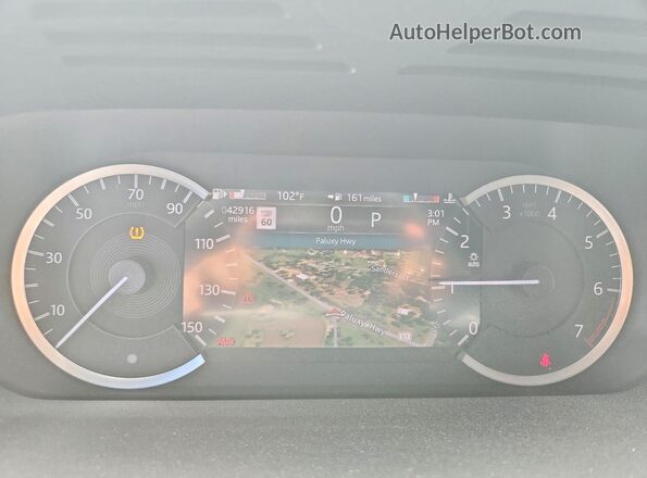 SALRM4EU6P2486500 2023 LAND ROVER DISCOVERY Black Вид щитка приладів