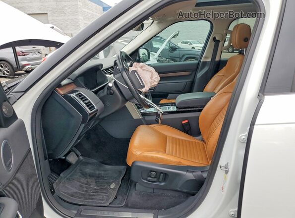 SALRR2RK5JA047753 2018 LAND ROVER DISCOVERY White წინა სალონის ხედი