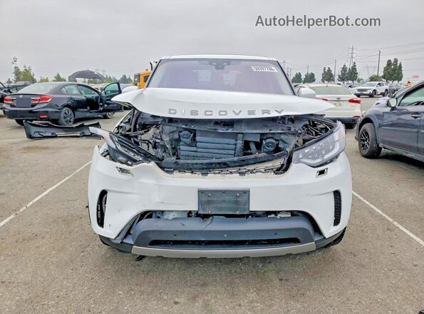 SALRR2RK5JA047753 2018 LAND ROVER DISCOVERY White წინა ხედი