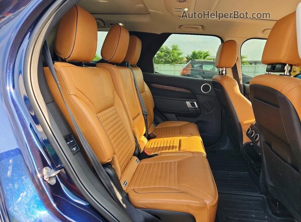 SALRR2RK7JA053473 2018 LAND ROVER DISCOVERY Blue Սալոնի հետևի տեսք
