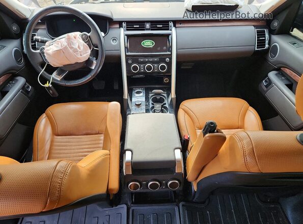 SALRR2RK7JA053473 2018 LAND ROVER DISCOVERY Blue Առջևի վահանակի տեսք