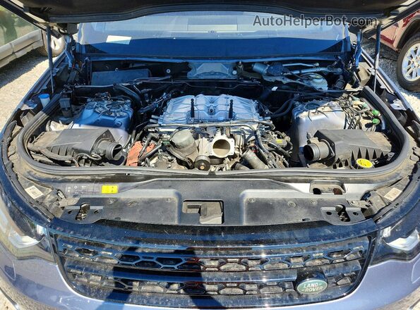 SALRR2RV0JA058881 2018 LAND ROVER DISCOVERY Серый Вид подкапотного пространства