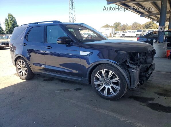 SALRR2RV2JA074595 2018 LAND ROVER DISCOVERY Blue წინა მარჯვენა
