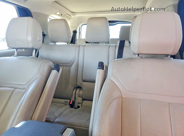 SALRR2RV2JA074595 2018 LAND ROVER DISCOVERY Blue უკანა სავარძლების ხედი