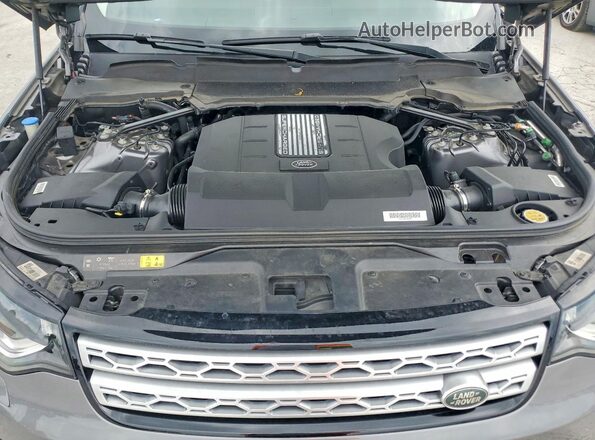 SALRR2RV4JA069432 2018 LAND ROVER DISCOVERY Gray Widok wnętrza z tyłu