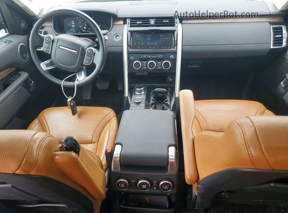 SALRR2RV4JA069432 2018 LAND ROVER DISCOVERY Gray Widok deski rozdzielczej