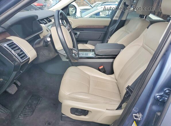 SALRR2RV4K2400862 2019 LAND ROVER DISCOVERY Синий Вид салона спереди