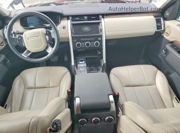 SALRR2RV4K2400862 2019 LAND ROVER DISCOVERY Синий Вид панели приборов