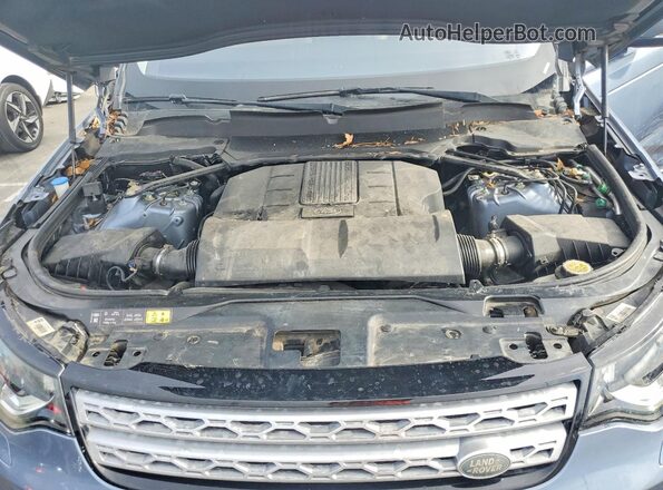 SALRR2RV4K2400862 2019 LAND ROVER DISCOVERY Синий Вид подкапотного пространства