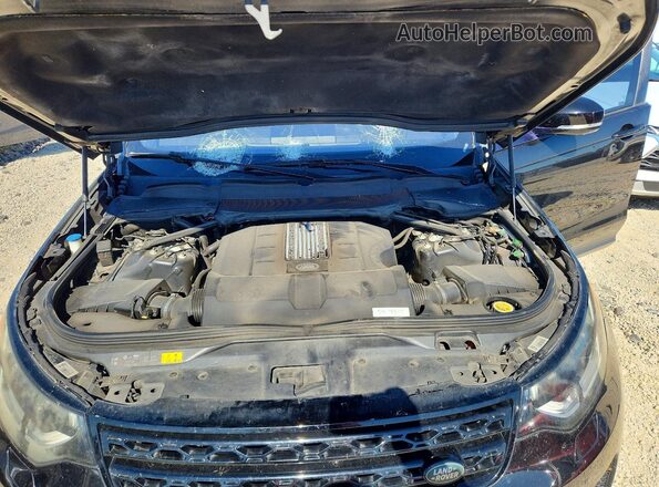 SALRR2RV8JA068512 2018 LAND ROVER DISCOVERY Black Vista del compartimento del motor