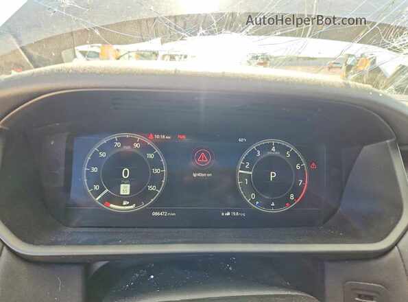 SALRR2RV8JA068512 2018 LAND ROVER DISCOVERY Black Vista del cuadro de instrumentos