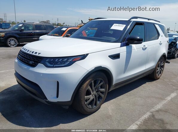 SALRR2RV8JA069398 2018 LAND ROVER DISCOVERY White Vista tres cuartos delantera izquierda
