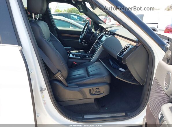 SALRR2RV8JA069398 2018 LAND ROVER DISCOVERY White Vista interior delantera