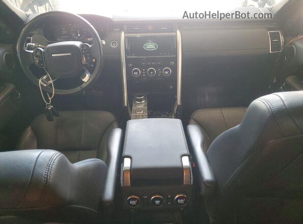 SALRR2RV8L2433980 2020 LAND ROVER DISCOVERY Серебряный Вид панели приборов