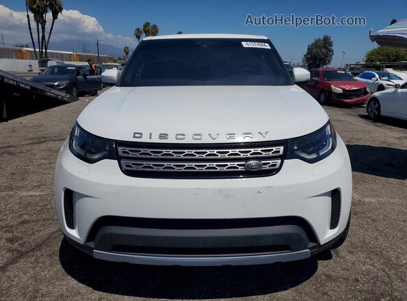 SALRR2RV9JA054005 2018 LAND ROVER DISCOVERY White Widok z przodu