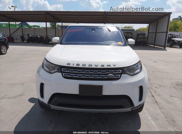 SALRR2RV9JA059138 2018 LAND ROVER DISCOVERY White Widok zestawu wskaźników