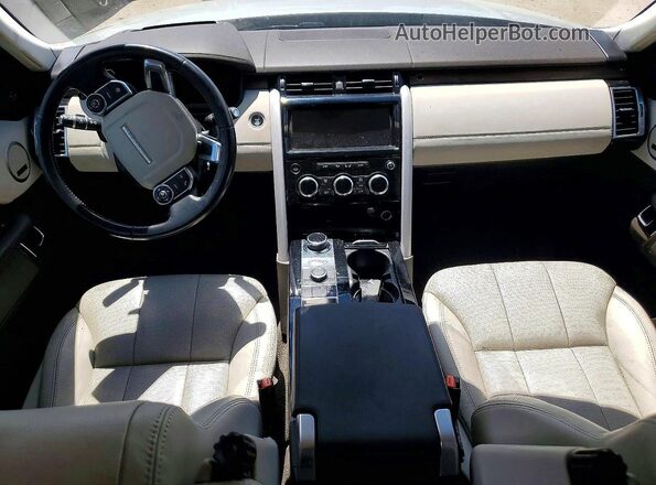 SALRR2RVXJA059181 2018 LAND ROVER DISCOVERY Silver Dashboard view
