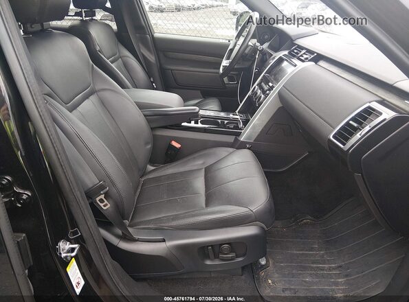 SALRR2RVXK2401708 2019 LAND ROVER DISCOVERY Black Вид салону спереду