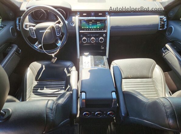 SALRRBBK8HA017862 2017 LAND ROVER DISCOVERY White Vista del salpicadero