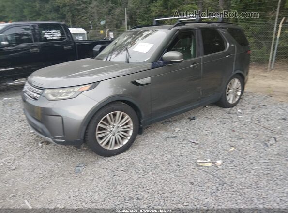 SALRRBBV5HA005680 2017 LAND ROVER DISCOVERY Gray Vista tres cuartos delantera izquierda