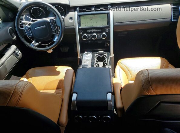 SALRRBBV6HA041281 2017 LAND ROVER DISCOVERY White Вид панелі приладів