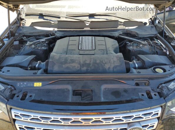 SALRRBBV7HA013148 2017 LAND ROVER DISCOVERY Black ძრავის განყოფილების ხედი
