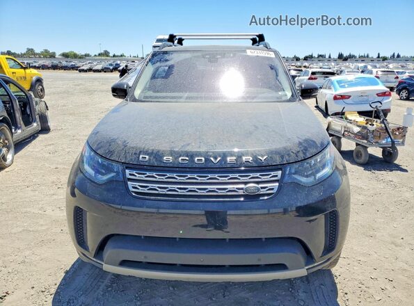 SALRRBBV7HA013148 2017 LAND ROVER DISCOVERY Black წინა ხედი