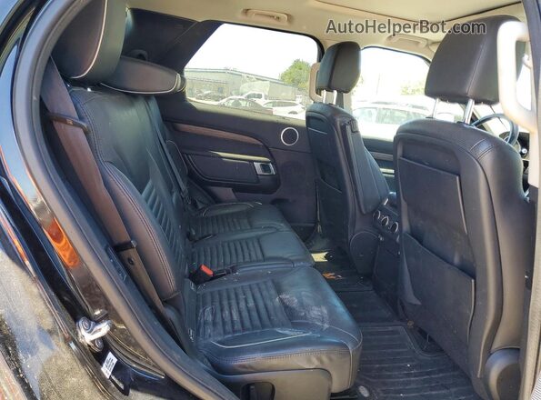 SALRRBBV7HA013148 2017 LAND ROVER DISCOVERY Black უკანა სალონის ხედი
