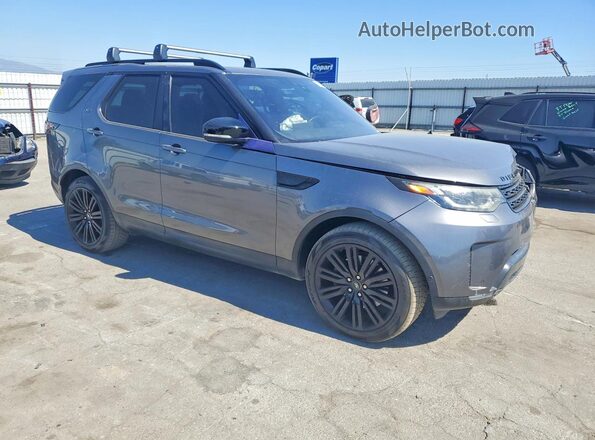 SALRRBBV8HA026698 2017 LAND ROVER DISCOVERY Угольный Передняя правая четверть