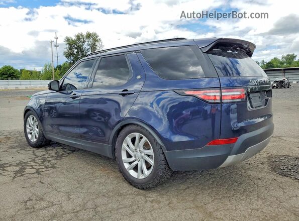SALRRBBV8HA037569 2017 LAND ROVER DISCOVERY Blue Задня ліва чверть
