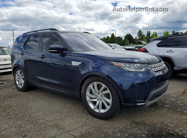 SALRRBBV8HA037569 2017 LAND ROVER DISCOVERY Blue Передня права чверть