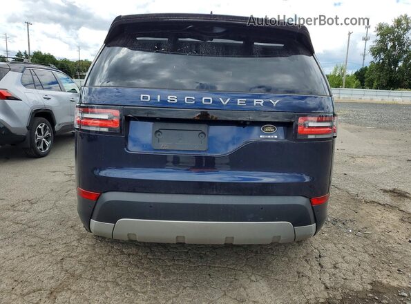 SALRRBBV8HA037569 2017 LAND ROVER DISCOVERY Blue Вид ззаду