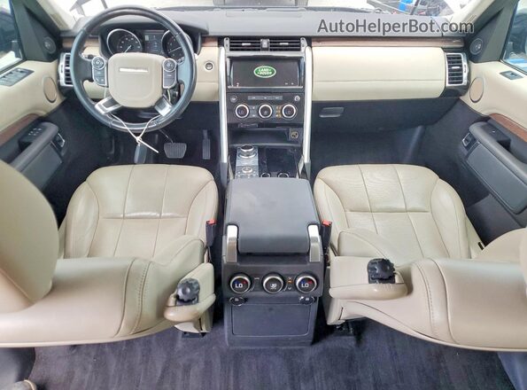 SALRRBBV9HA013894 2017 LAND ROVER DISCOVERY Silver წინა პანელის ხედი