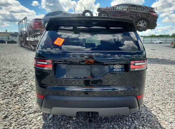SALRRBBV9HA022725 2017 LAND ROVER DISCOVERY Black უკანა ხედი
