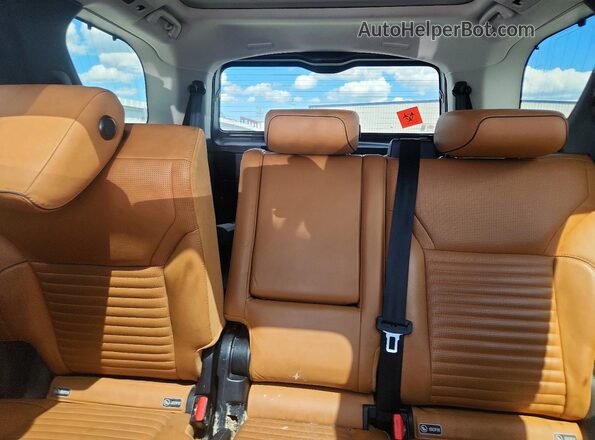 SALRRBBV9HA022725 2017 LAND ROVER DISCOVERY Black უკანა სავარძლების ხედი