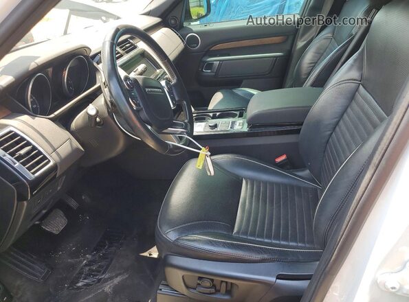 SALRRBBVXHA045771 2017 LAND ROVER DISCOVERY Белый Вид салона спереди