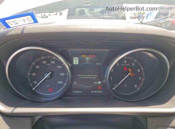 SALRRBBVXHA045771 2017 LAND ROVER DISCOVERY Белый Вид щитка приборов