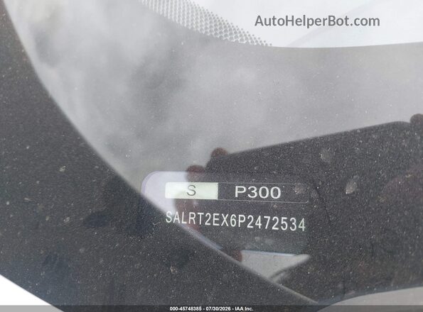 SALRT2EX6P2472534 2023 LAND ROVER DISCOVERY White Вид підкапотного простору