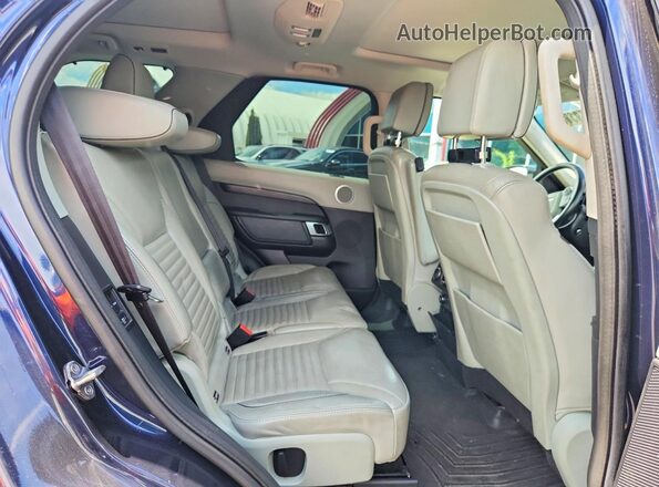 SALRT2RK0JA056085 2018 LAND ROVER DISCOVERY Blue უკანა სალონის ხედი