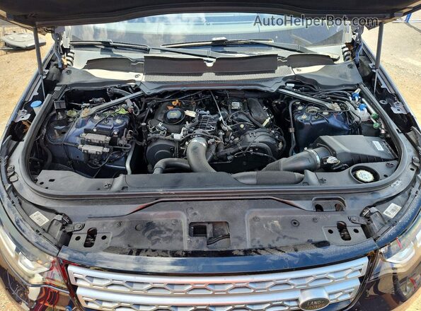 SALRT2RK0JA056085 2018 LAND ROVER DISCOVERY Blue ძრავის განყოფილების ხედი