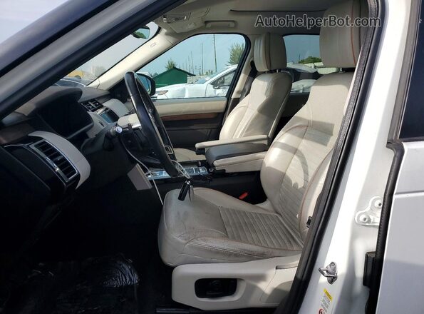 SALRT2RK2JA047694 2018 LAND ROVER DISCOVERY White Vista interior delantera
