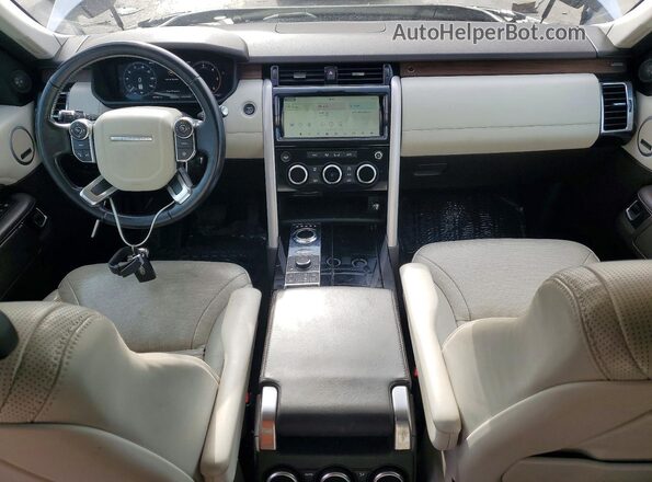 SALRT2RK2JA047694 2018 LAND ROVER DISCOVERY White Vista del salpicadero