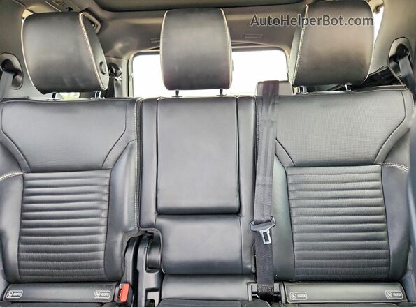SALRT2RK4L2414771 2020 LAND ROVER DISCOVERY Gray Vista de los asientos traseros